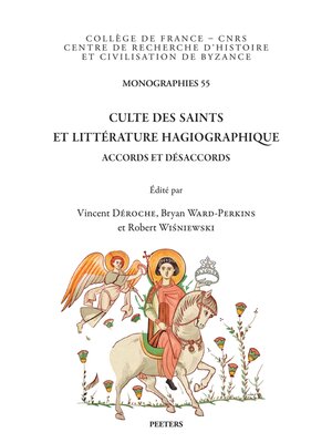 cover image of Culte des saints et litterature hagiographique